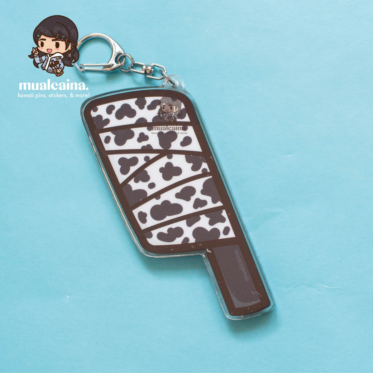 Anime Overtime Acrylic Shaker Keychain