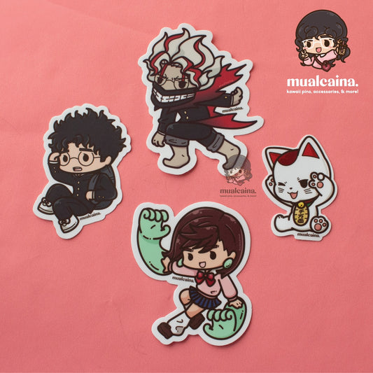 Anime Golden Balls Vinyl Stickers