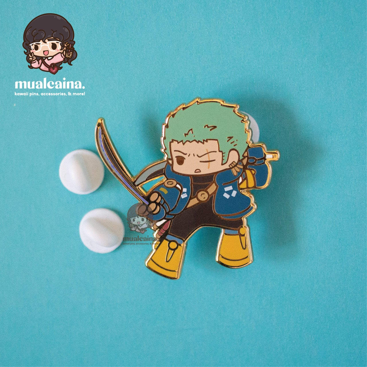 Anime Future Pirates Enamel Pins