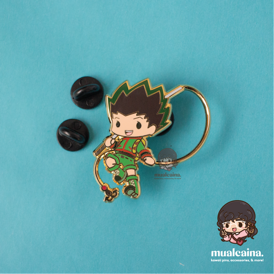 Anime Chibi License Enamel Pins