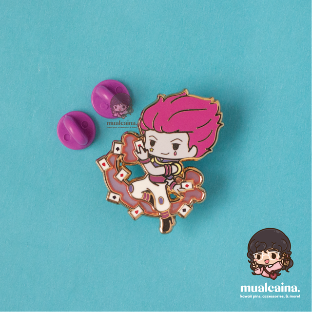 Anime Chibi License Enamel Pins