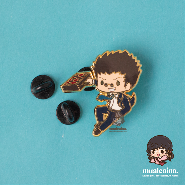 Anime Chibi License Enamel Pins