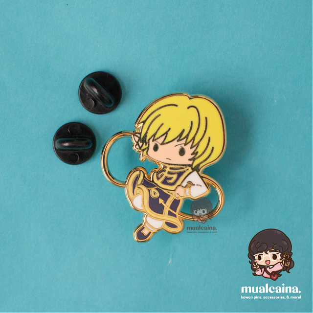 Anime Chibi License Enamel Pins