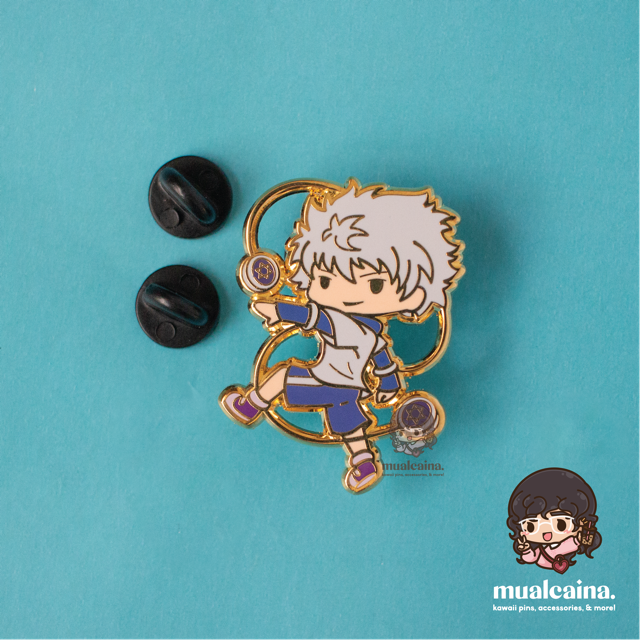 Anime Chibi License Enamel Pins
