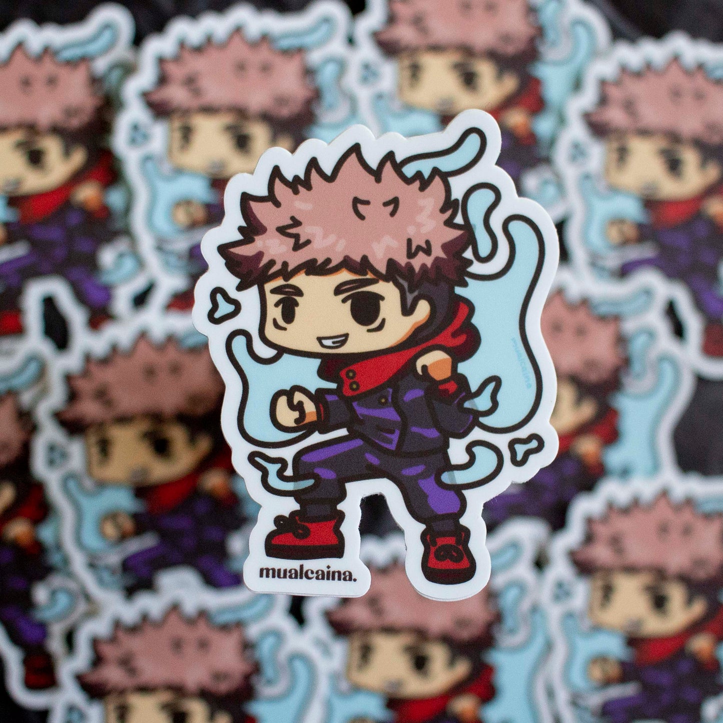 Anime Chibi Sorcerer Vinyl Stickers