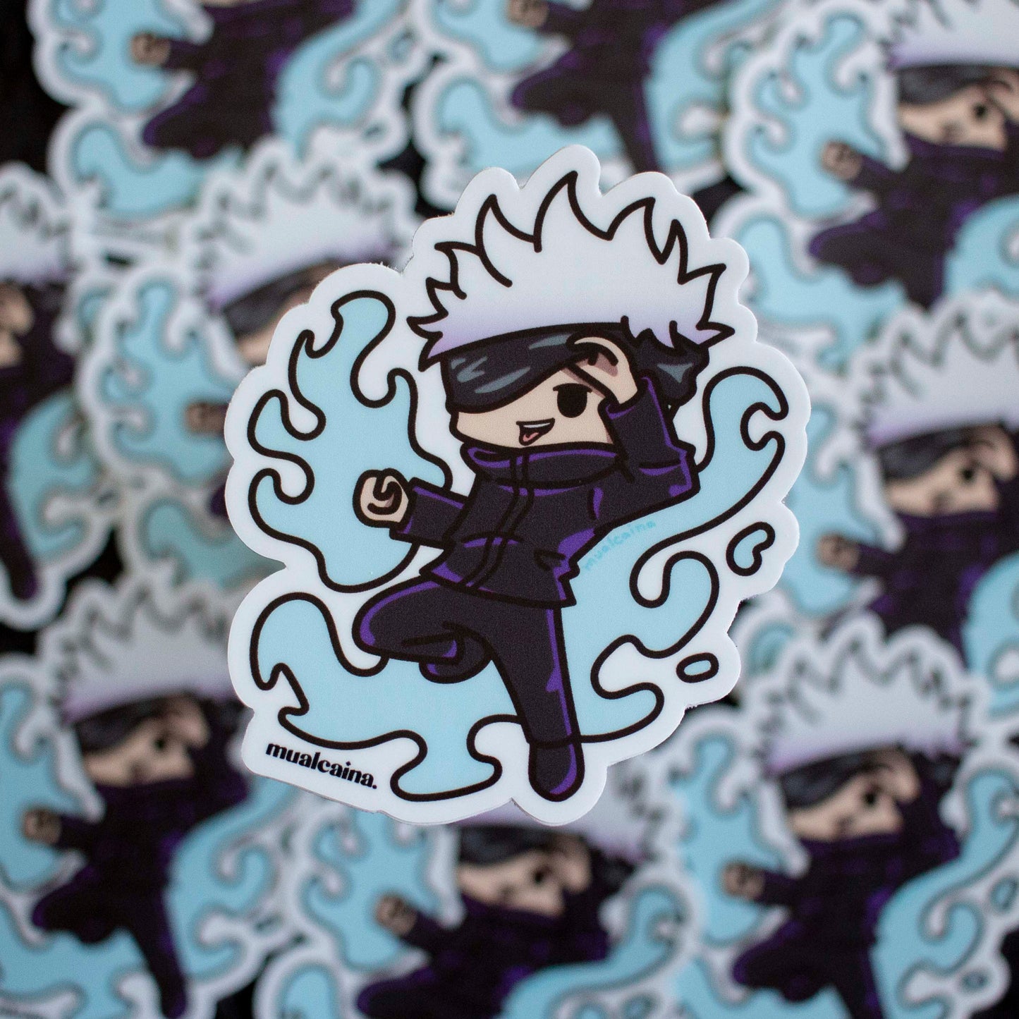 Anime Chibi Sorcerer Vinyl Stickers