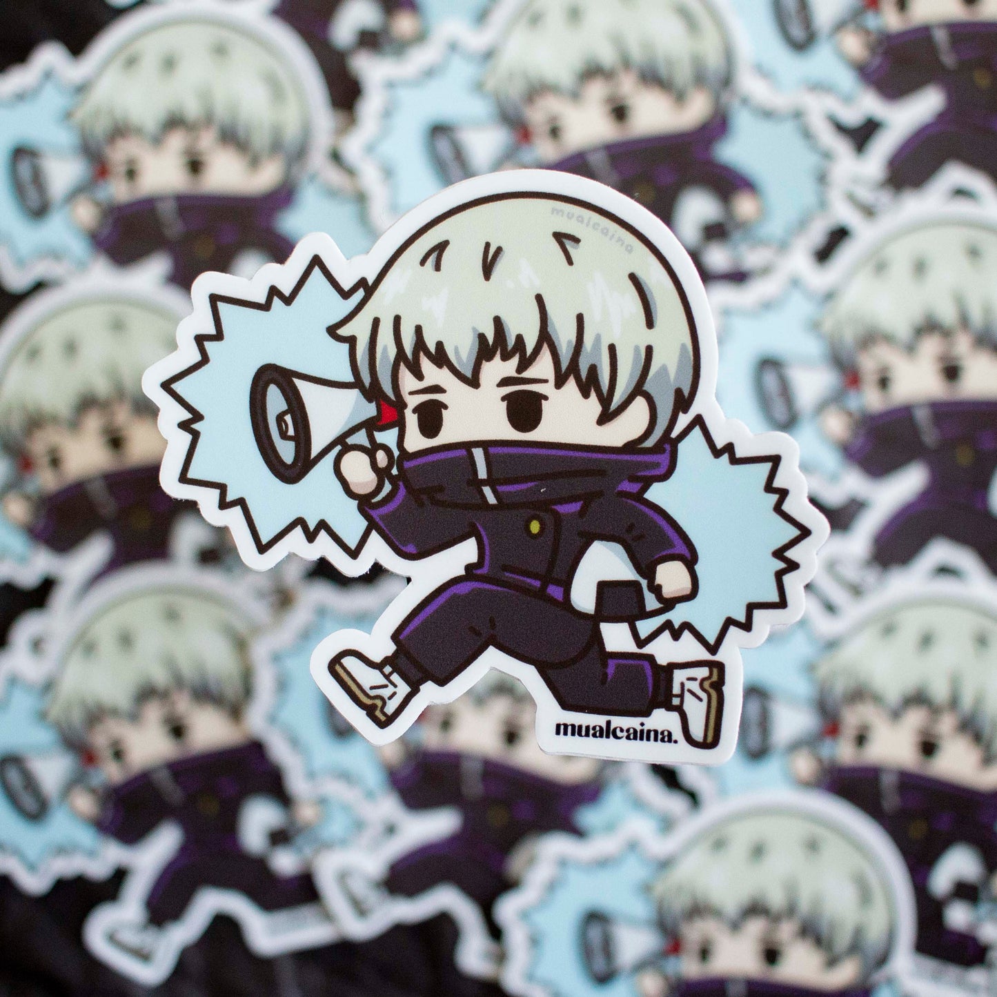 Anime Chibi Sorcerer Vinyl Stickers