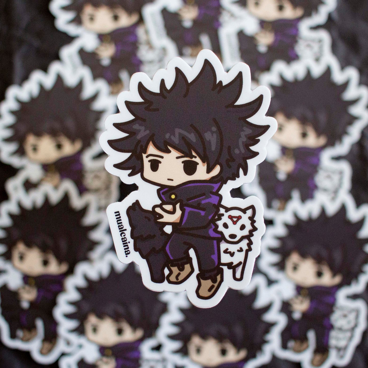 Anime Chibi Sorcerer Vinyl Stickers