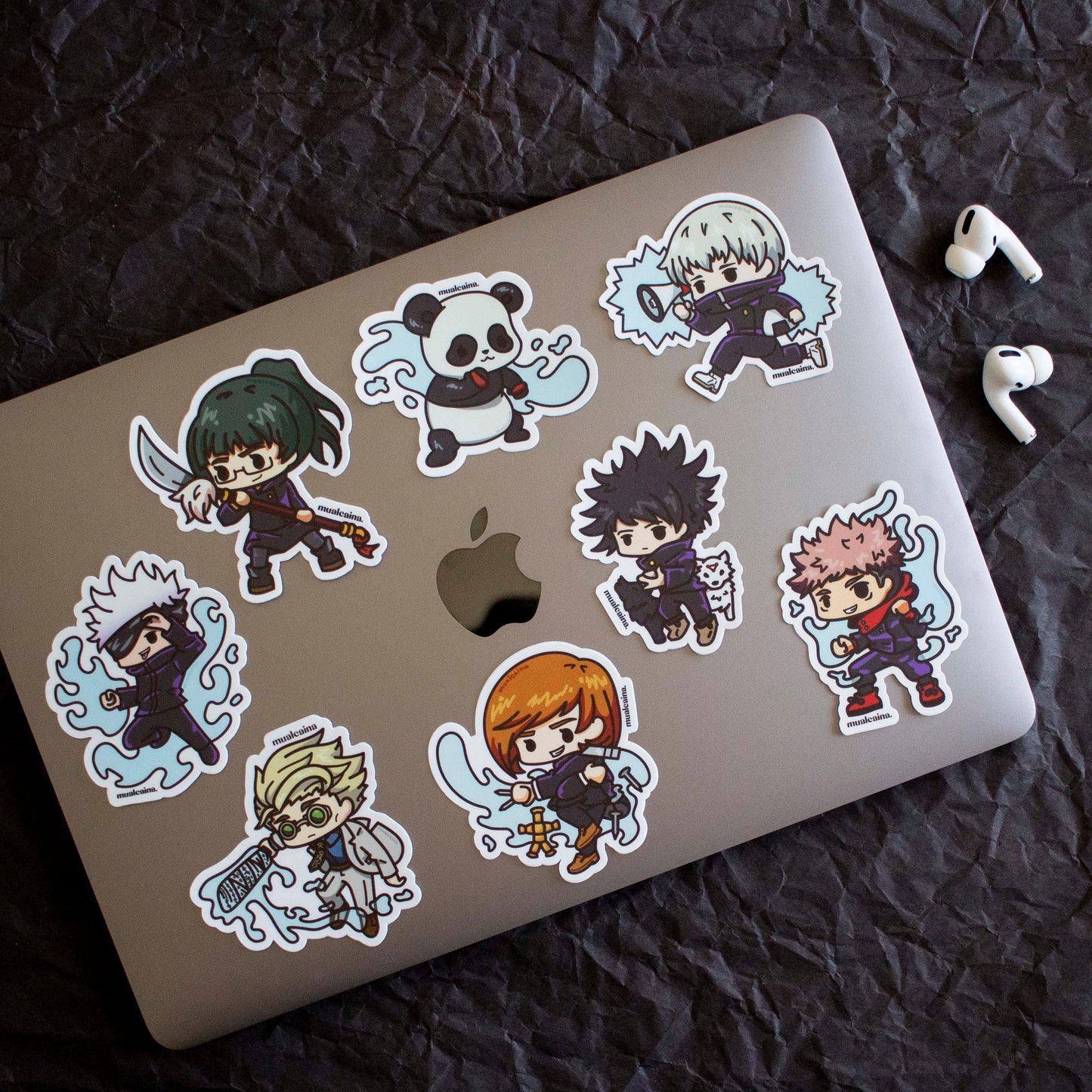 Anime Chibi Sorcerer Vinyl Stickers