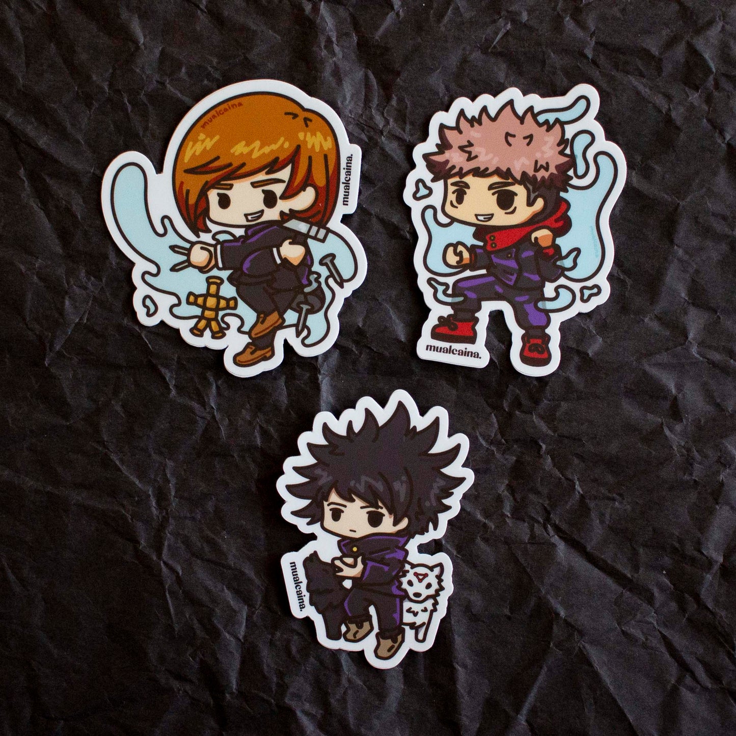 Anime Chibi Sorcerer Vinyl Stickers