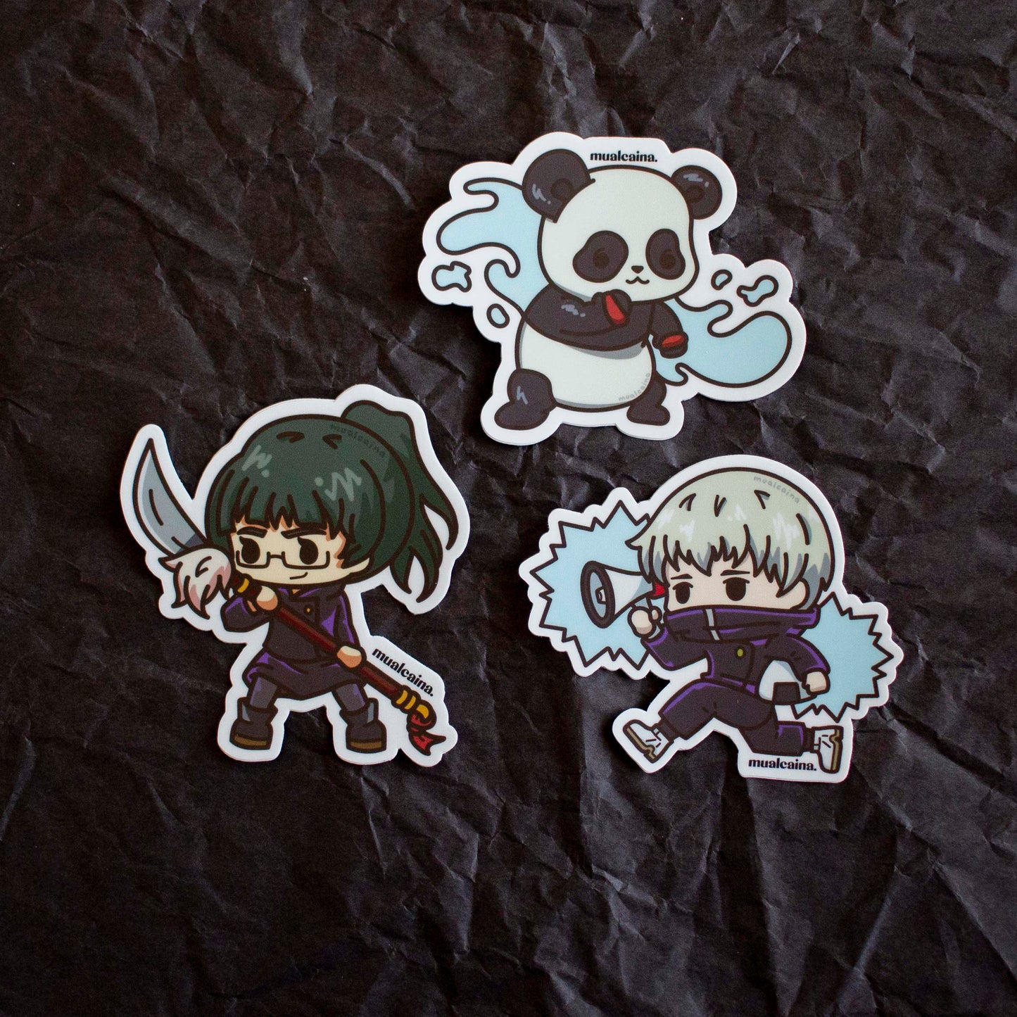 Anime Chibi Sorcerer Vinyl Stickers