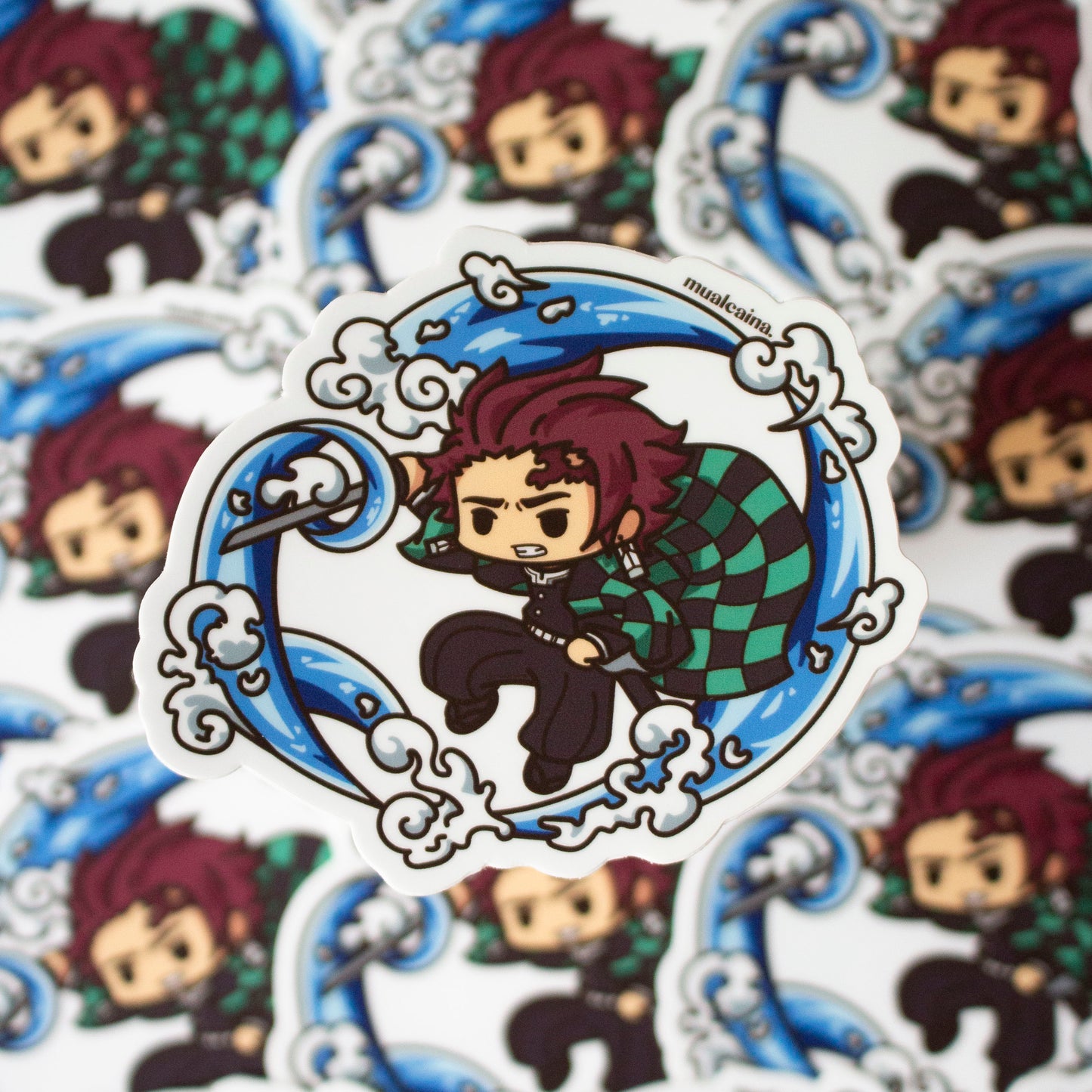 Anime Chibi Slayer Vinyl Stickers