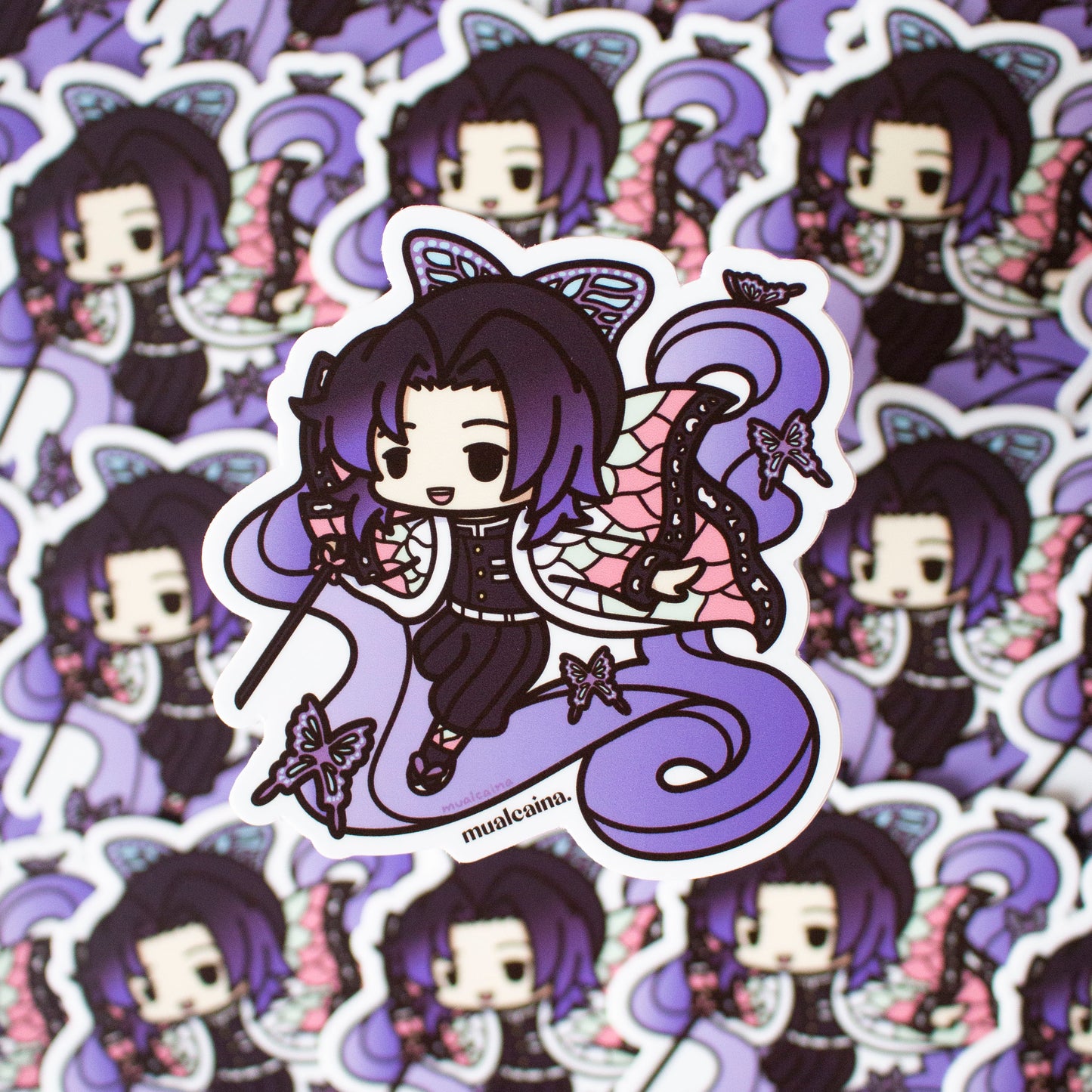 Anime Chibi Slayer Vinyl Stickers
