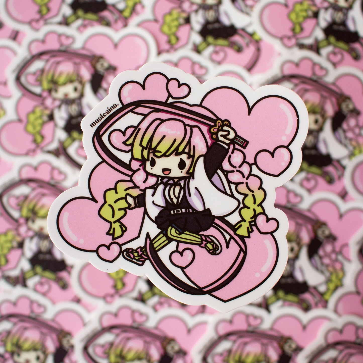 Anime Chibi Slayer Vinyl Stickers