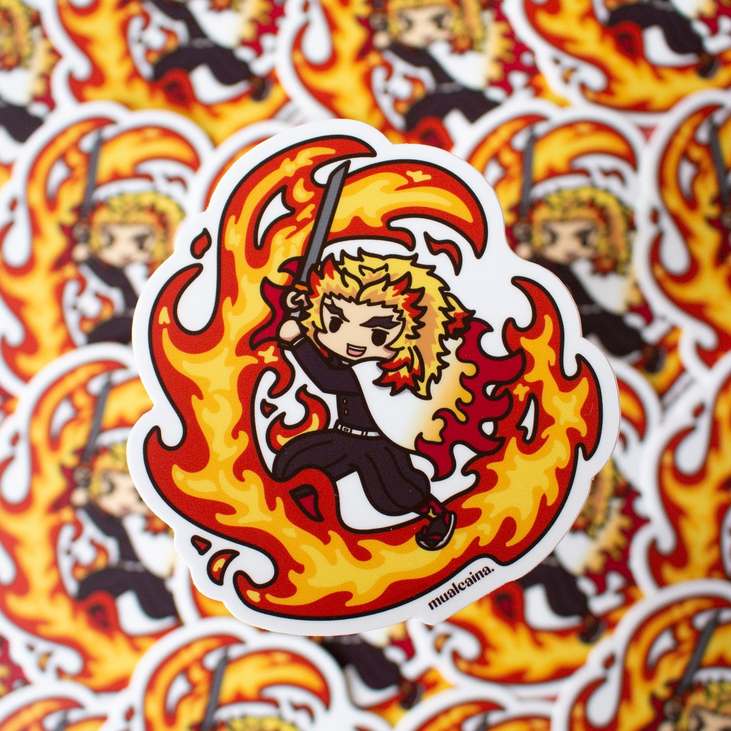 Anime Chibi Slayer Vinyl Stickers