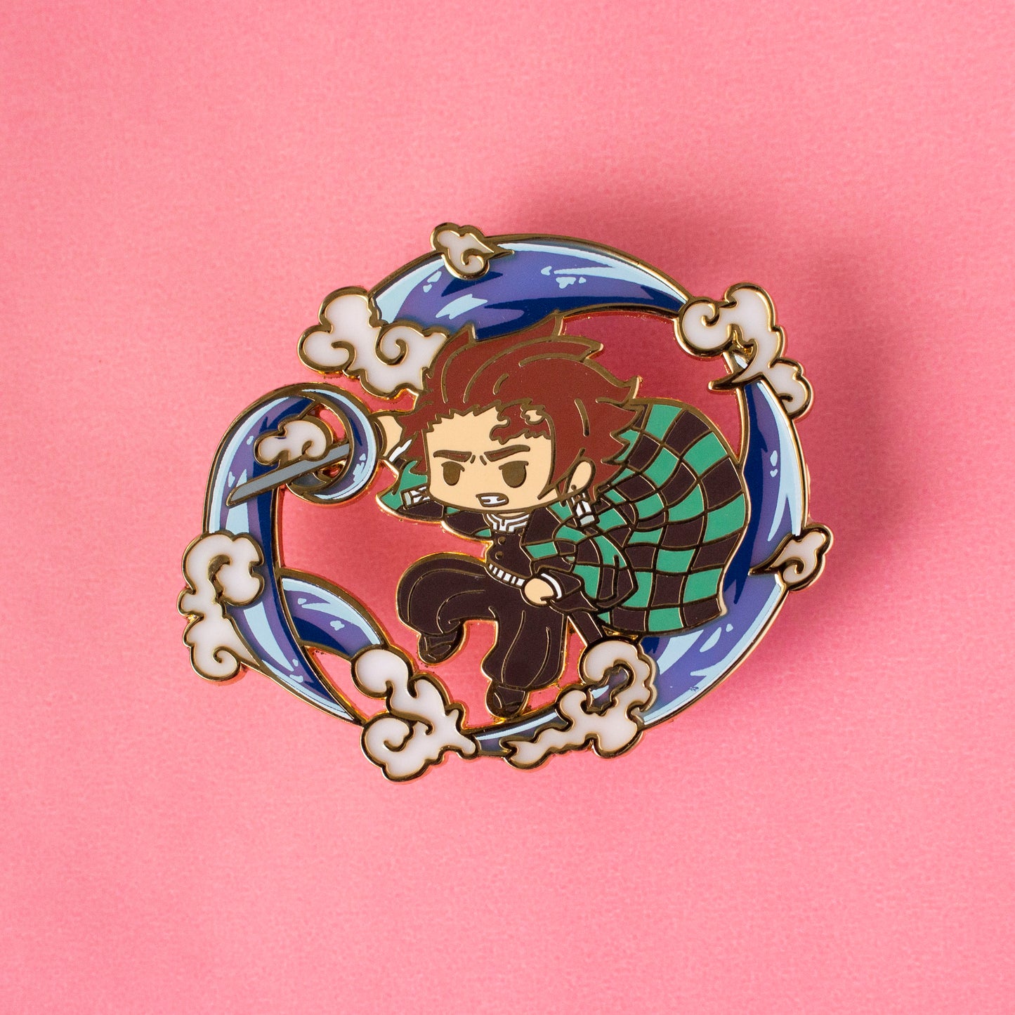 Anime Chibi Slayer Enamel Pins
