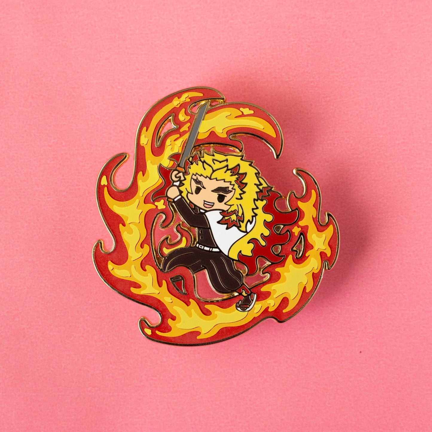 Anime Chibi Slayer Enamel Pins