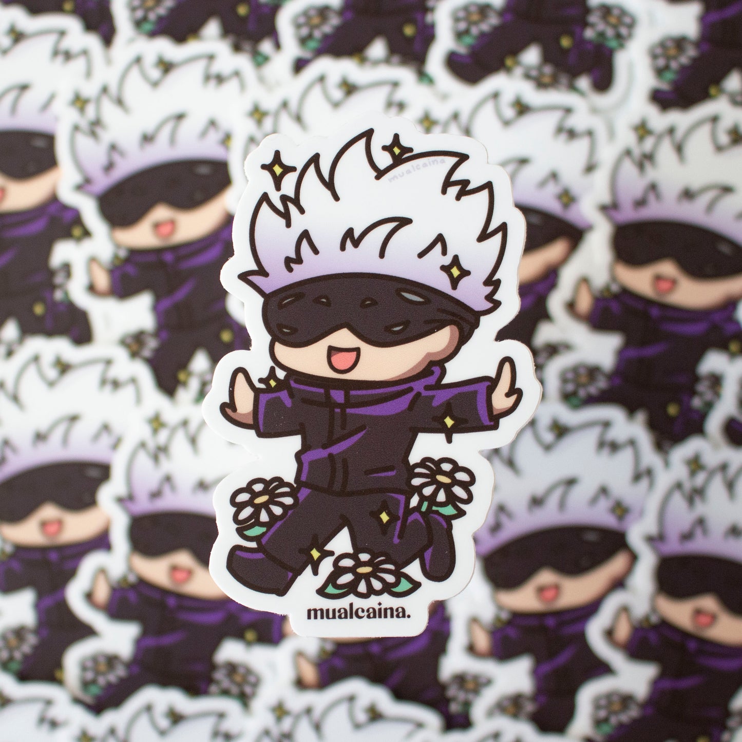 Anime Chibi Sorcerer Vinyl Stickers