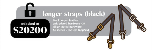 Longer Straps - The Classic Ita Bag OR The Heartfelt Ita Bag