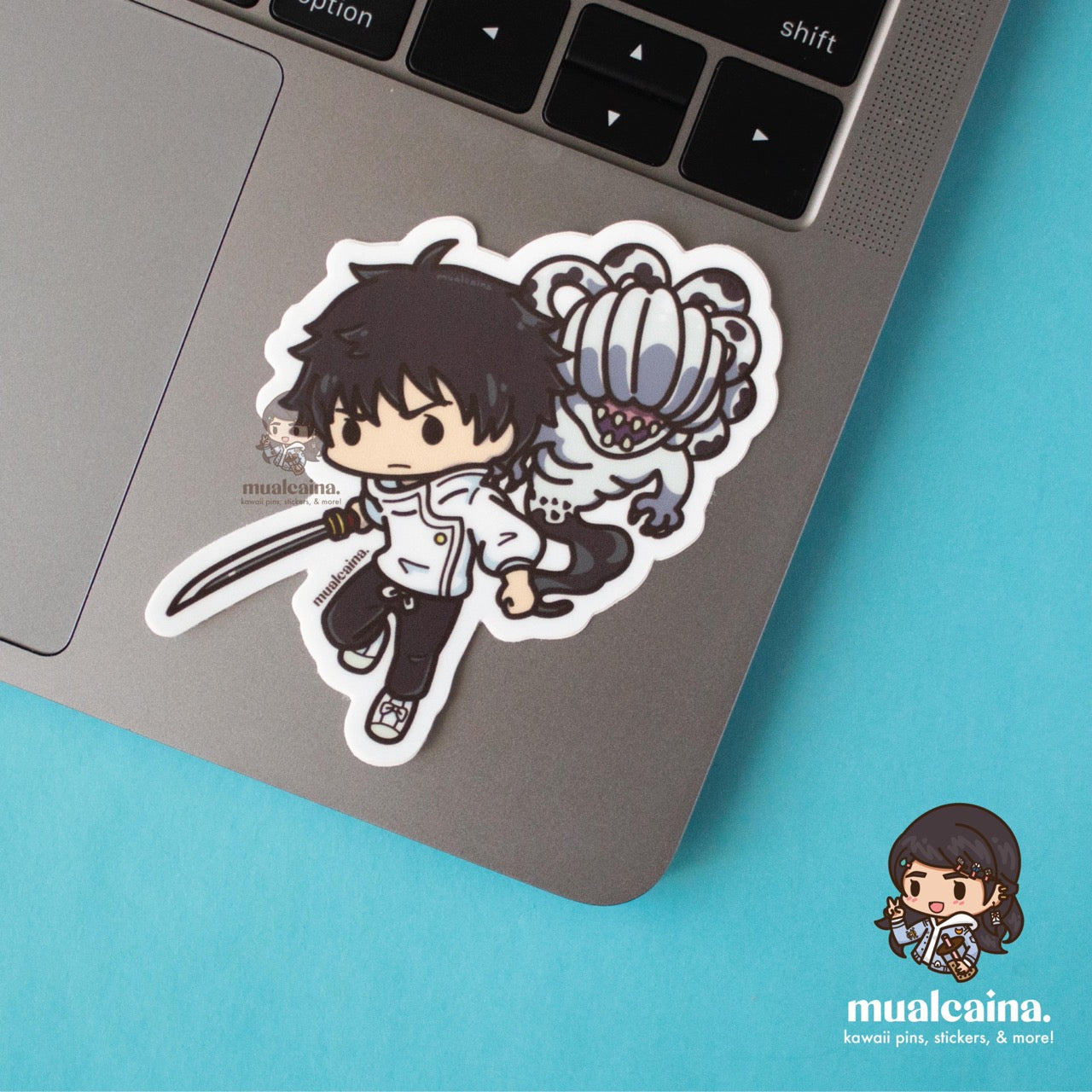Anime Chibi Sorcerer V2 Vinyl Stickers