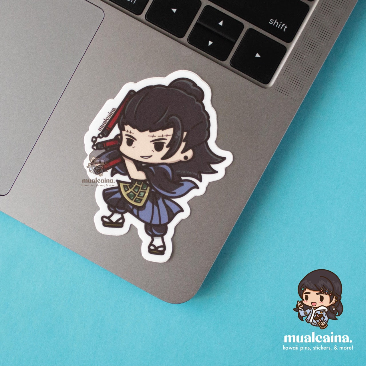 Anime Chibi Sorcerer V2 Vinyl Stickers