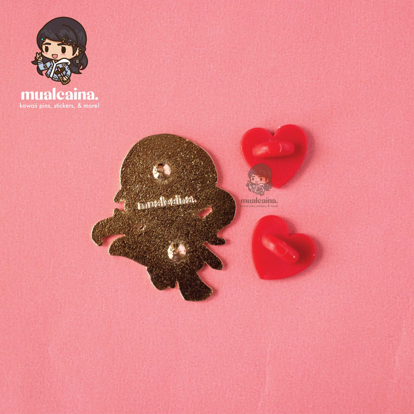 Anime Chibi Family Enamel Pins