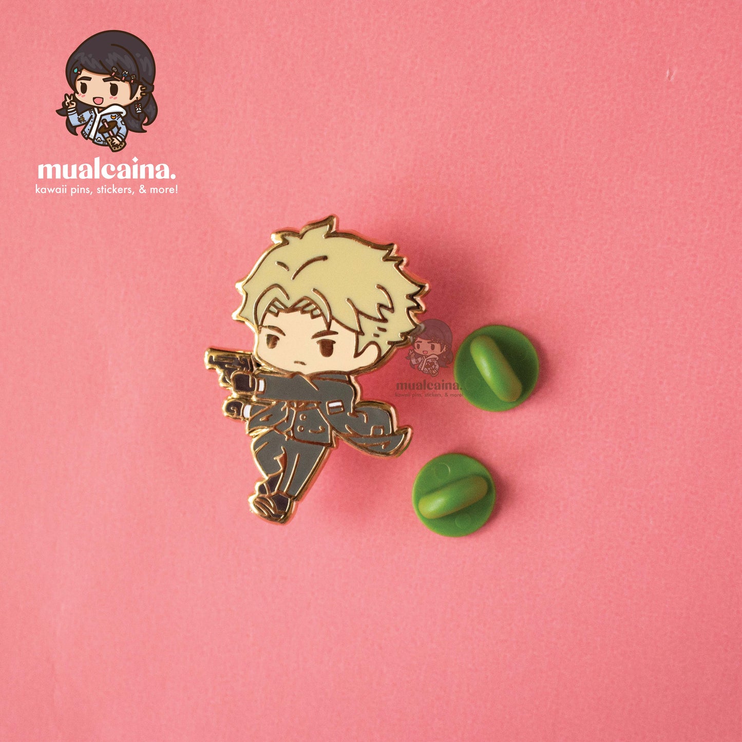 Anime Chibi Family Enamel Pins