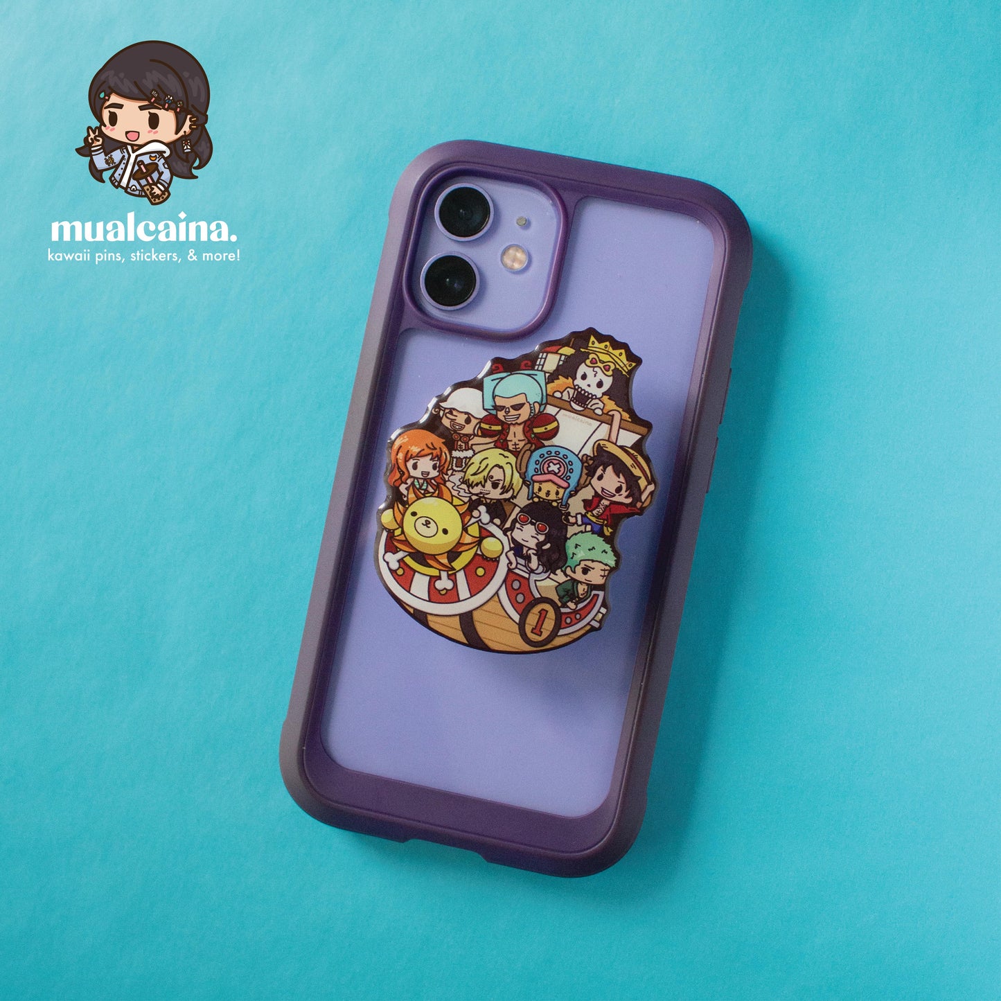 Pirates Acrylic Phone Holder