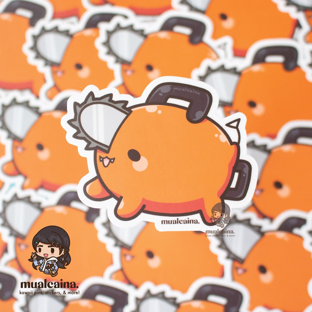 Anime Chibi Devil Vinyl Stickers