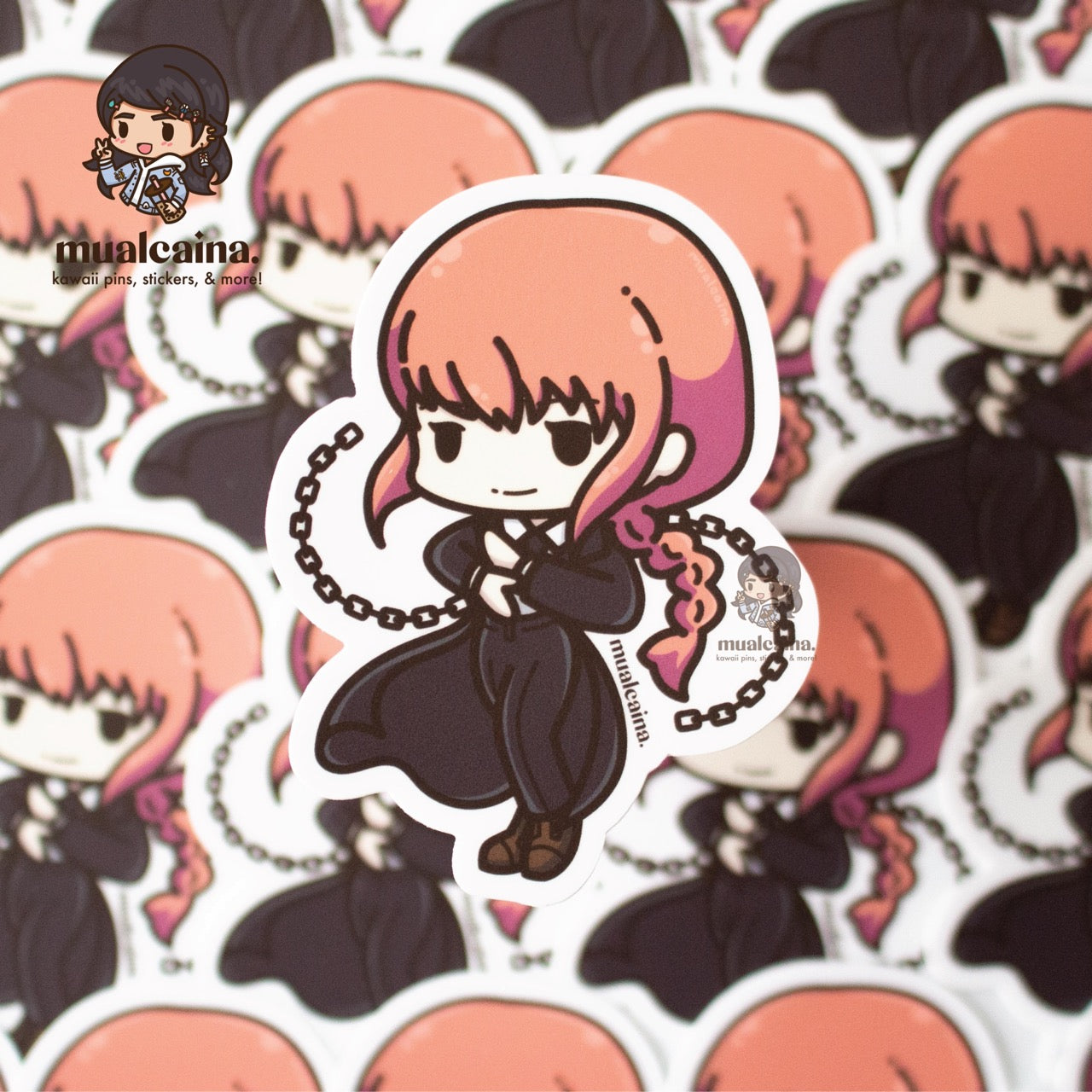Anime Chibi Devil Vinyl Stickers