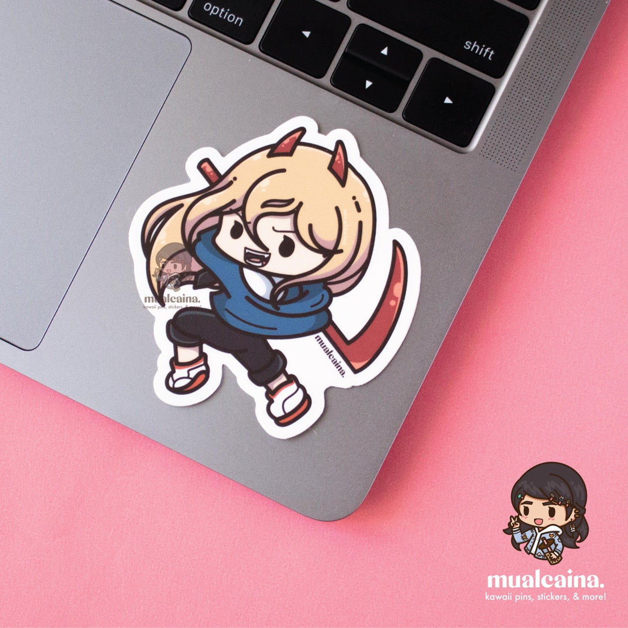 Anime Chibi Devil Vinyl Stickers