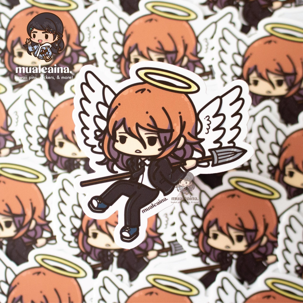 Anime Chibi Devil Vinyl Stickers