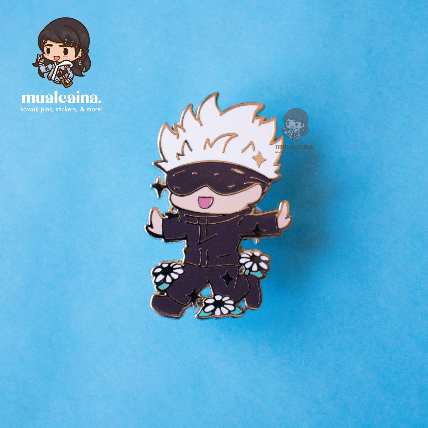 Anime Chibi Sorcerer Enamel Pins