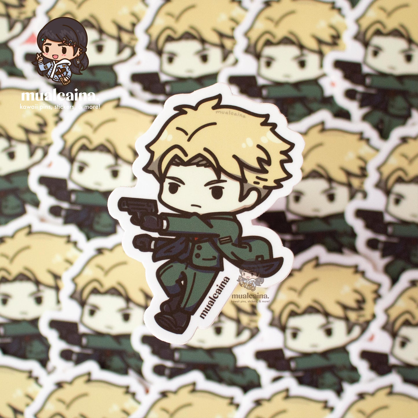 Anime Chibi Family Vinyl Stickers