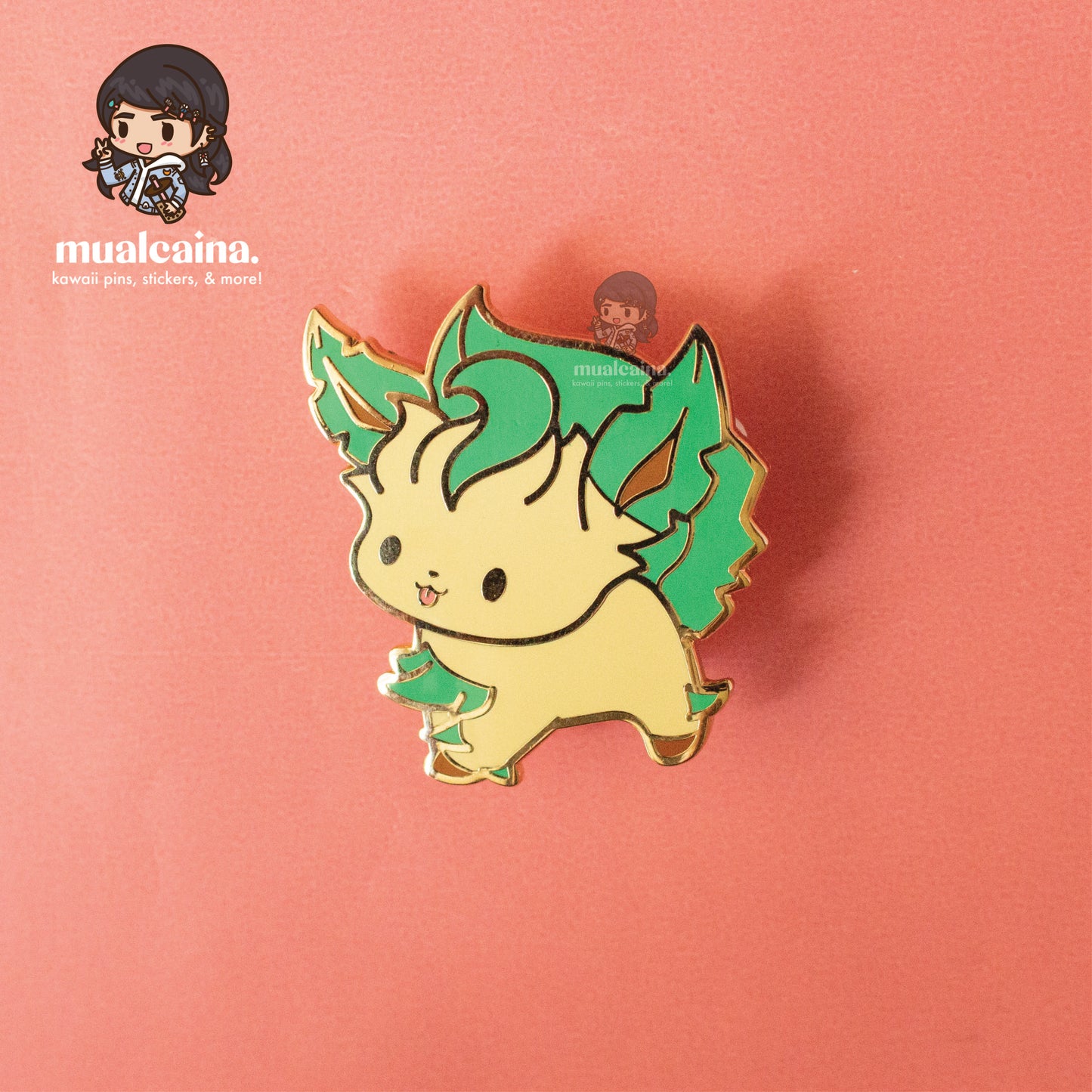 Chibi Fox Friends Enamel Pins