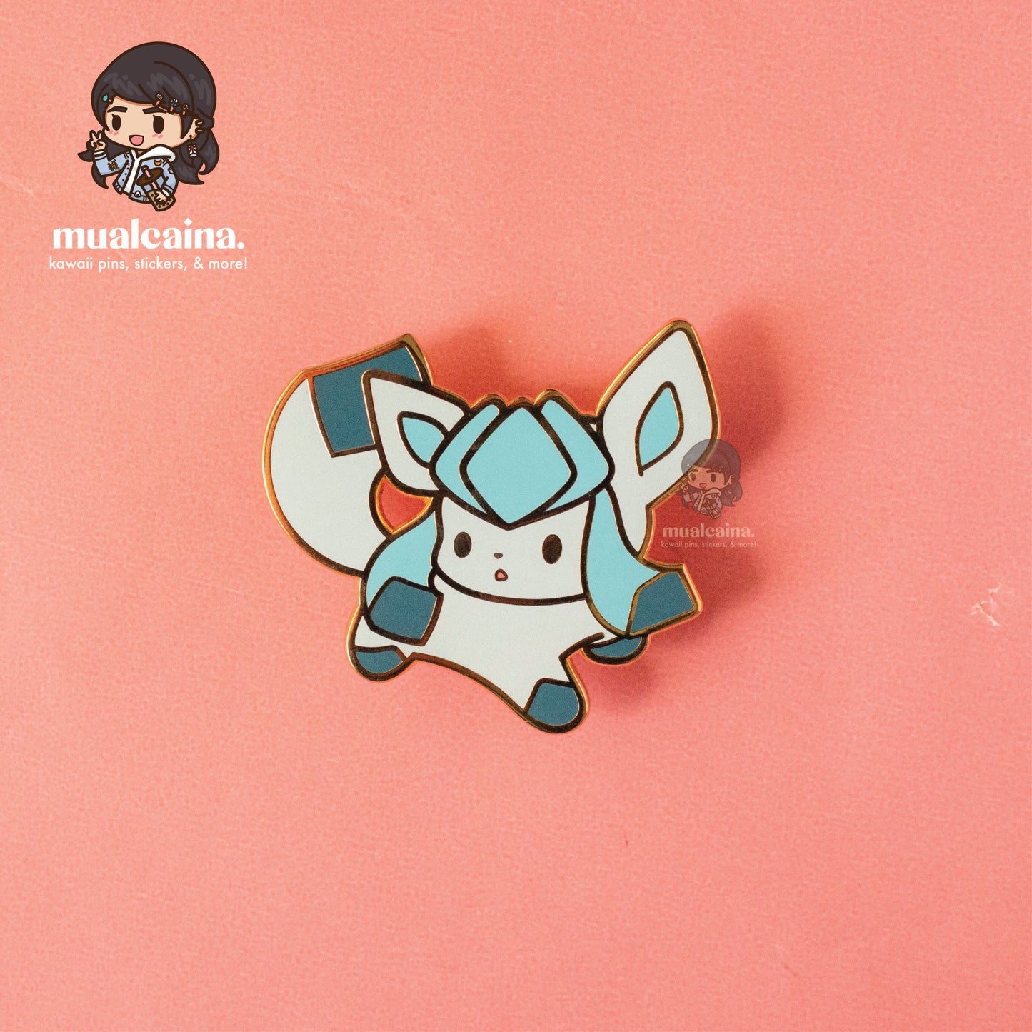 Chibi Fox Friends Enamel Pins