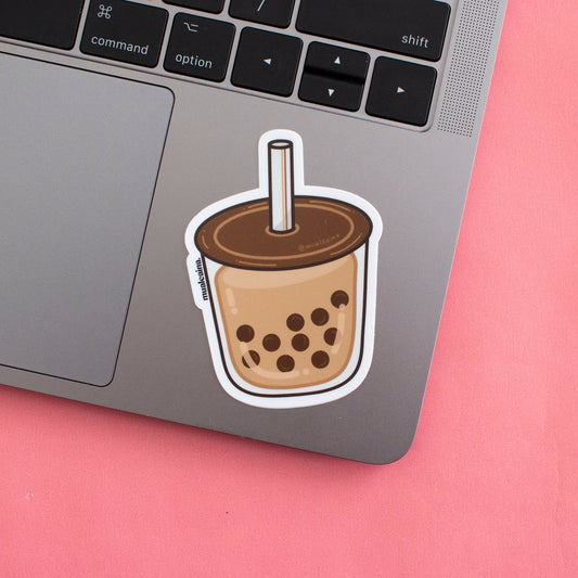 Boba Milk Tea Vinyl Sticker