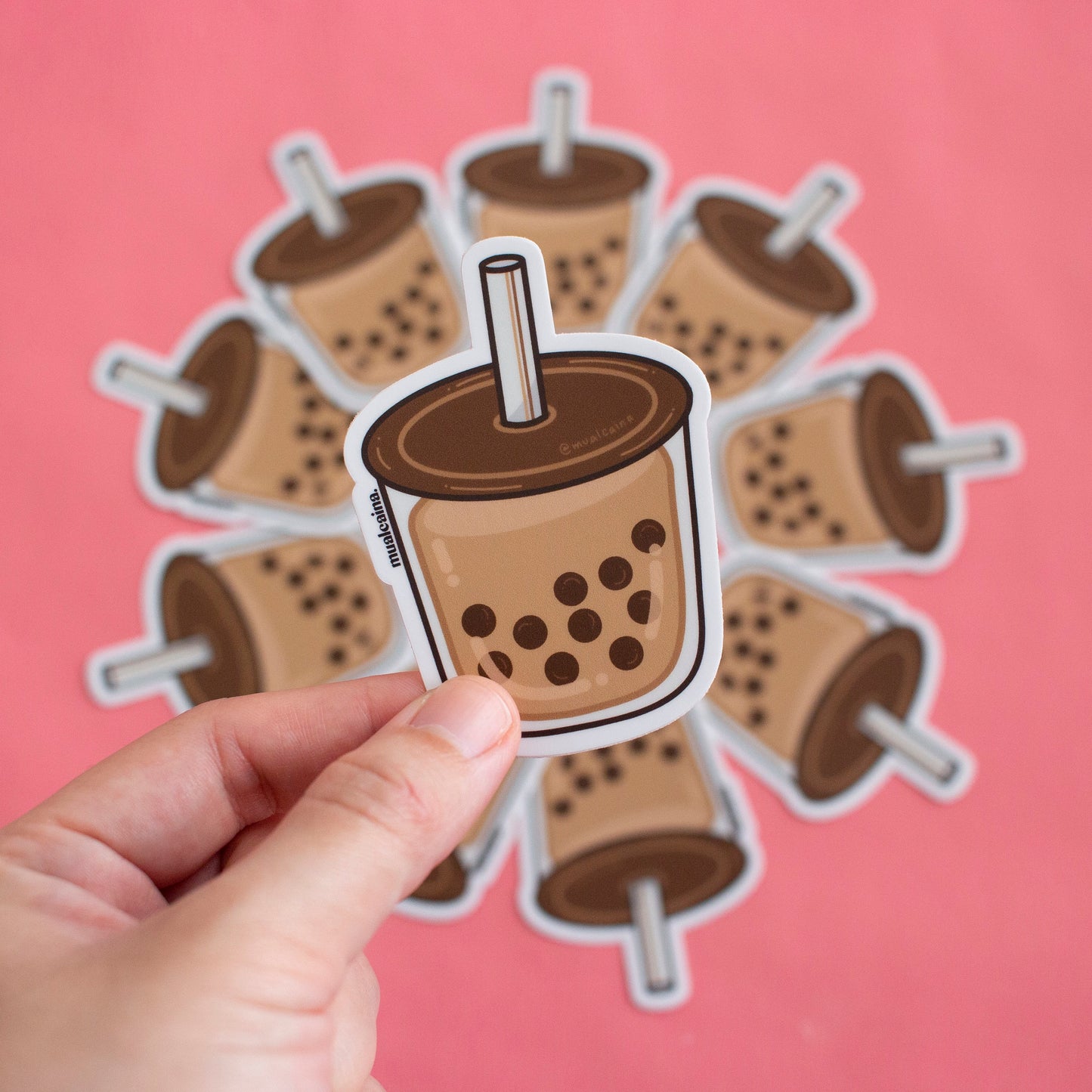 Boba Milk Tea Vinyl Sticker