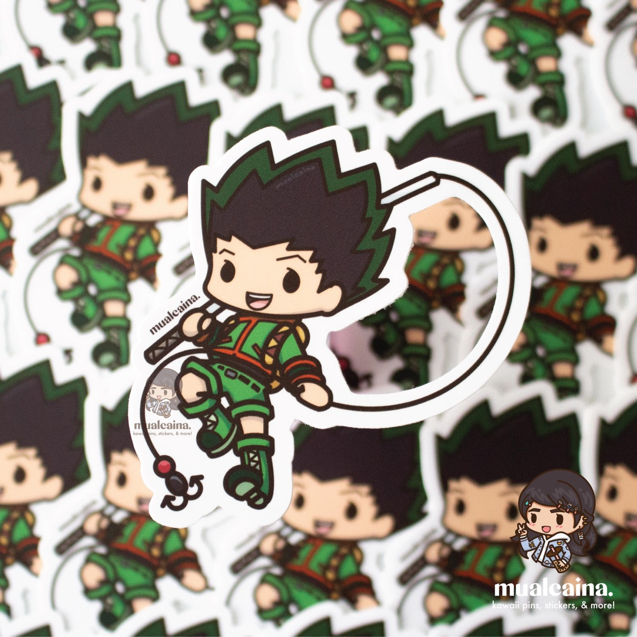 Anime License Vinyl Stickers