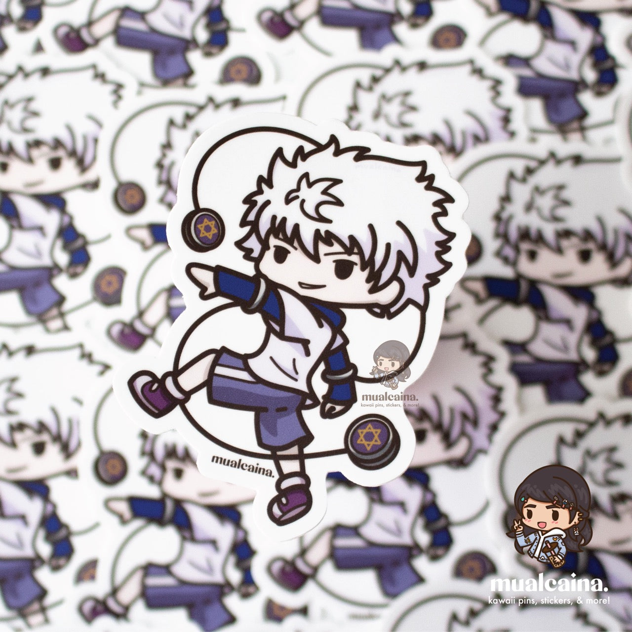 Anime License Vinyl Stickers