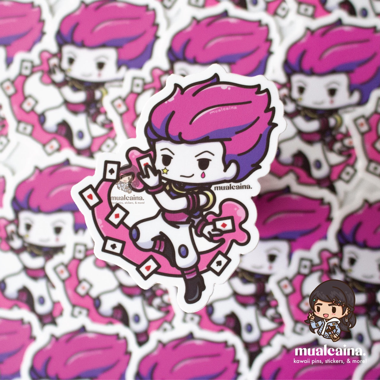 Anime License Vinyl Stickers