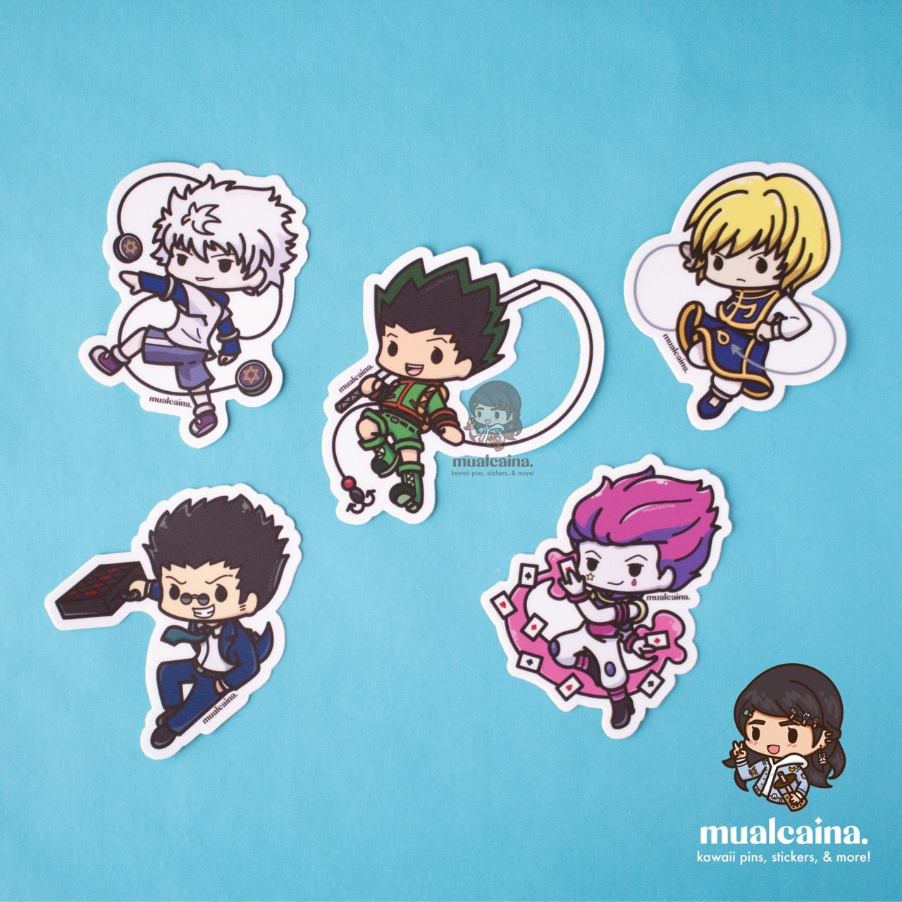 Anime License Vinyl Stickers