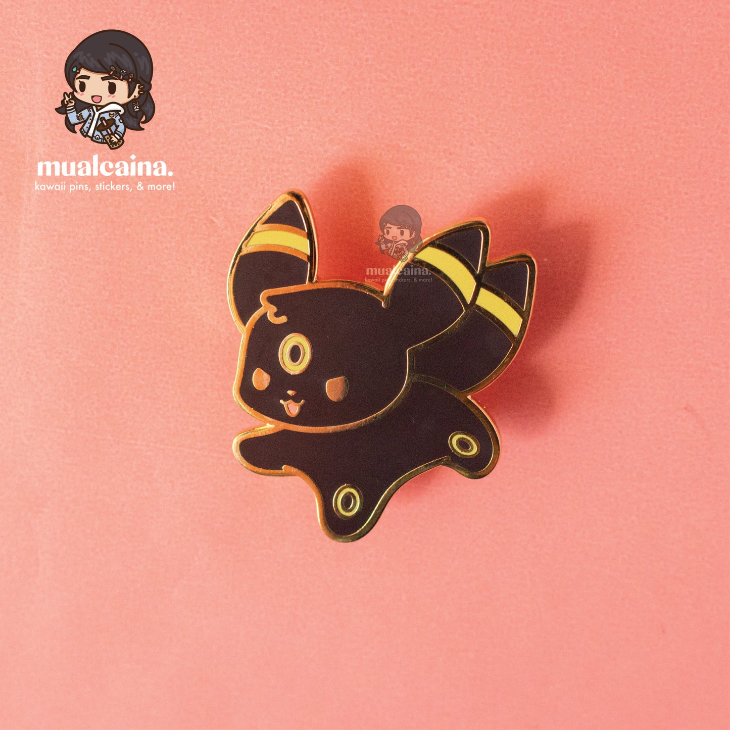 Chibi Fox Friends Enamel Pins