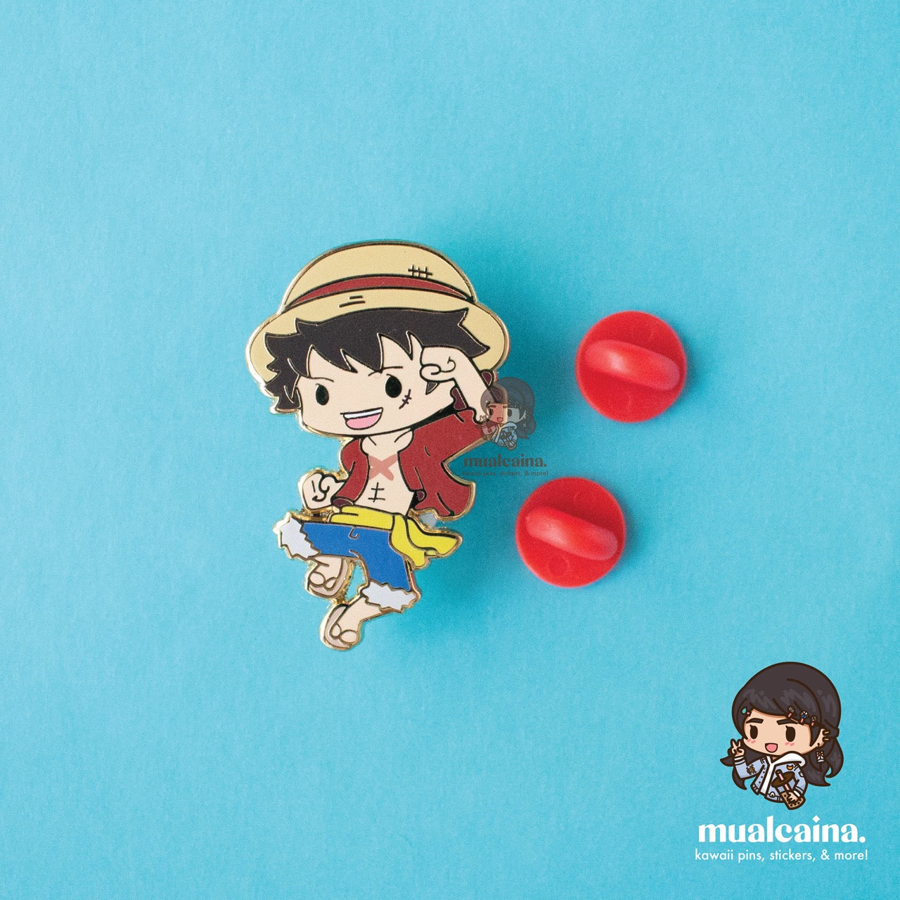 Anime Chibi Pirates Enamel Pins