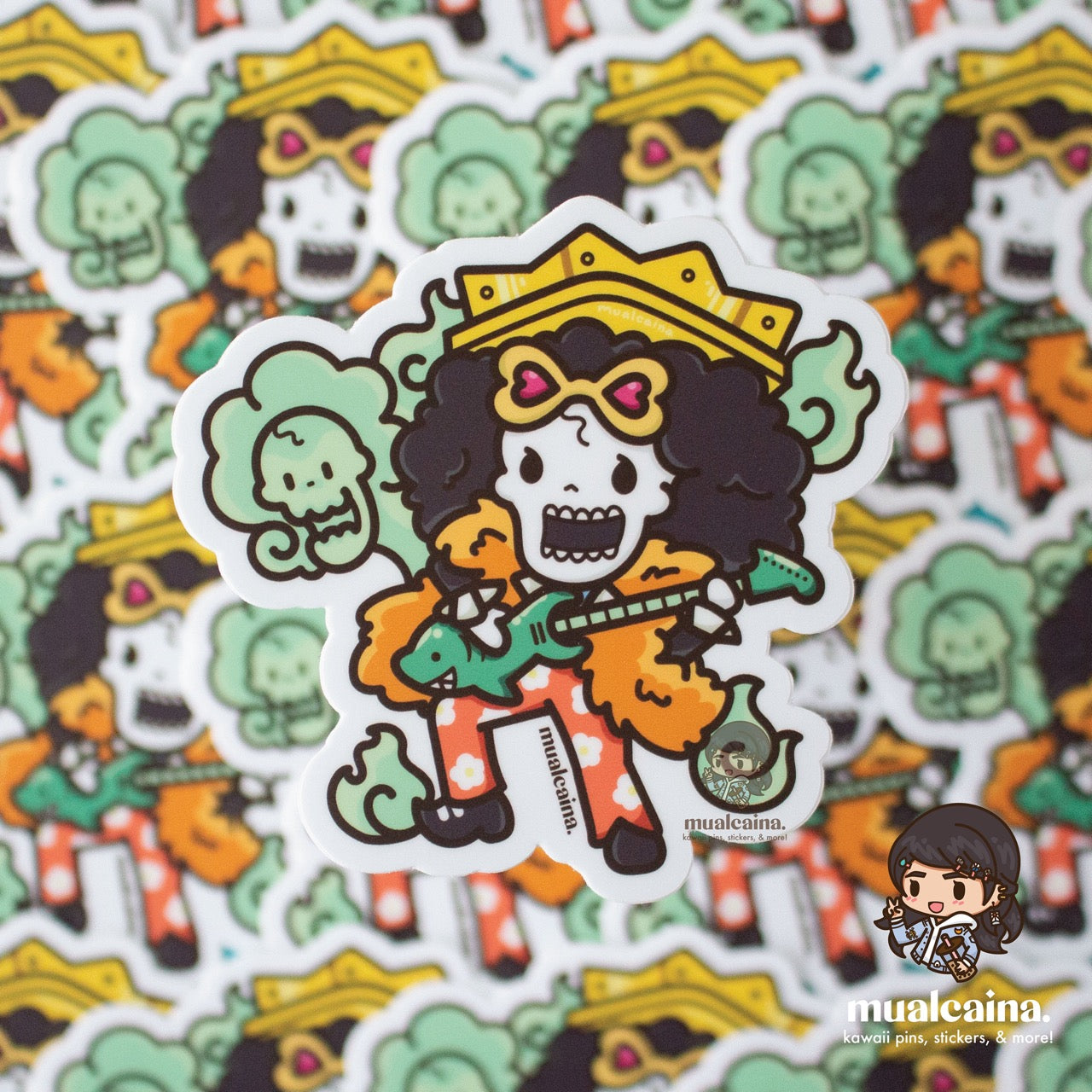 Anime Chibi Pirate Vinyl Stickers