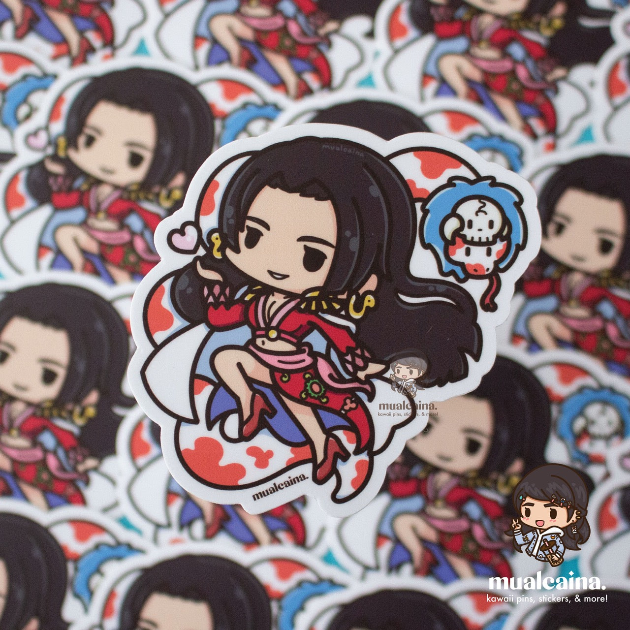Anime Chibi Pirate Vinyl Stickers V2