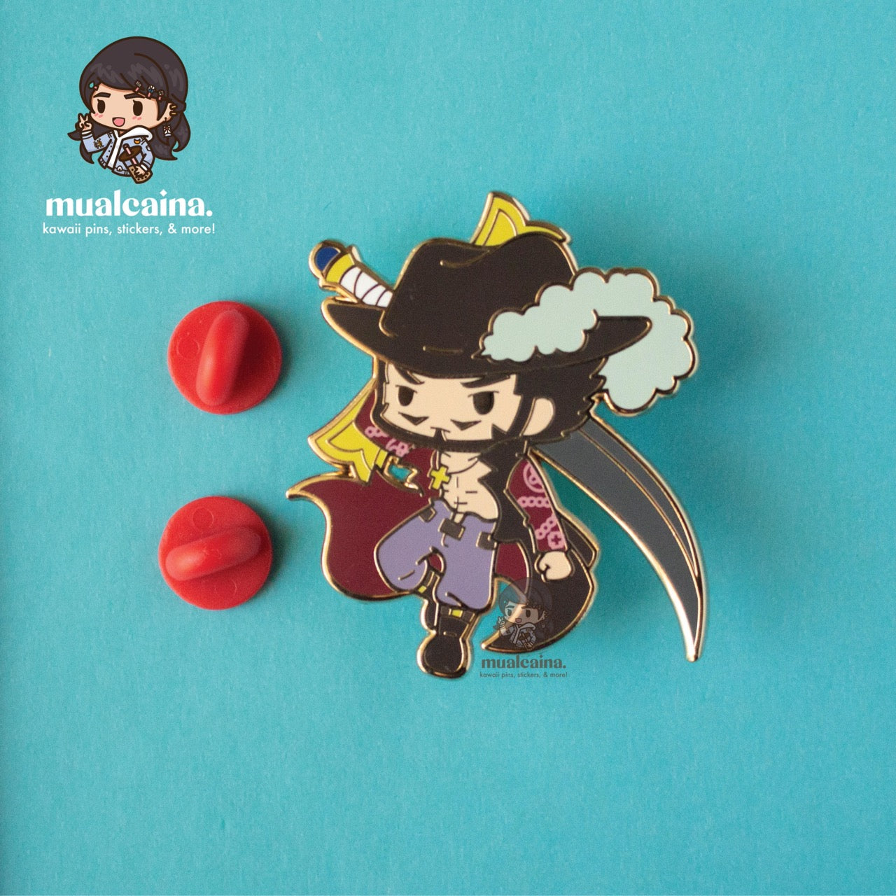 Anime Chibi Pirates Enamel Pins V2