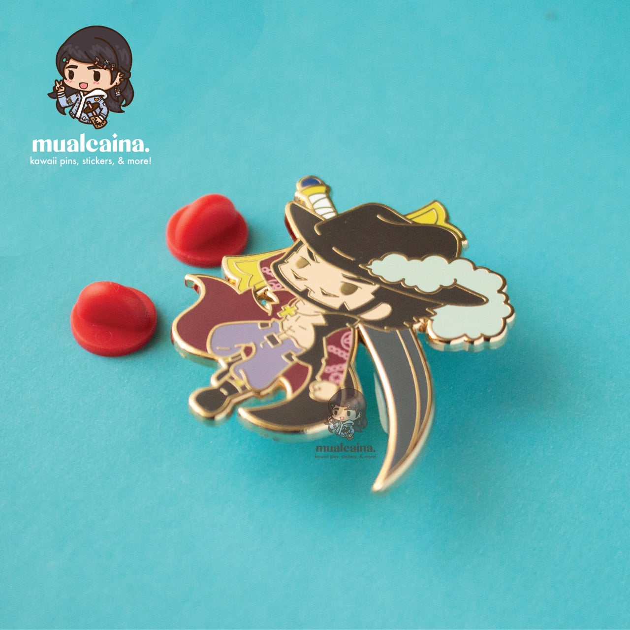 Anime Chibi Pirates Enamel Pins V2