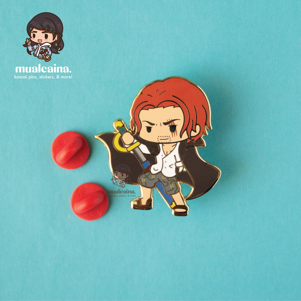 Anime Chibi Pirates Enamel Pins V2