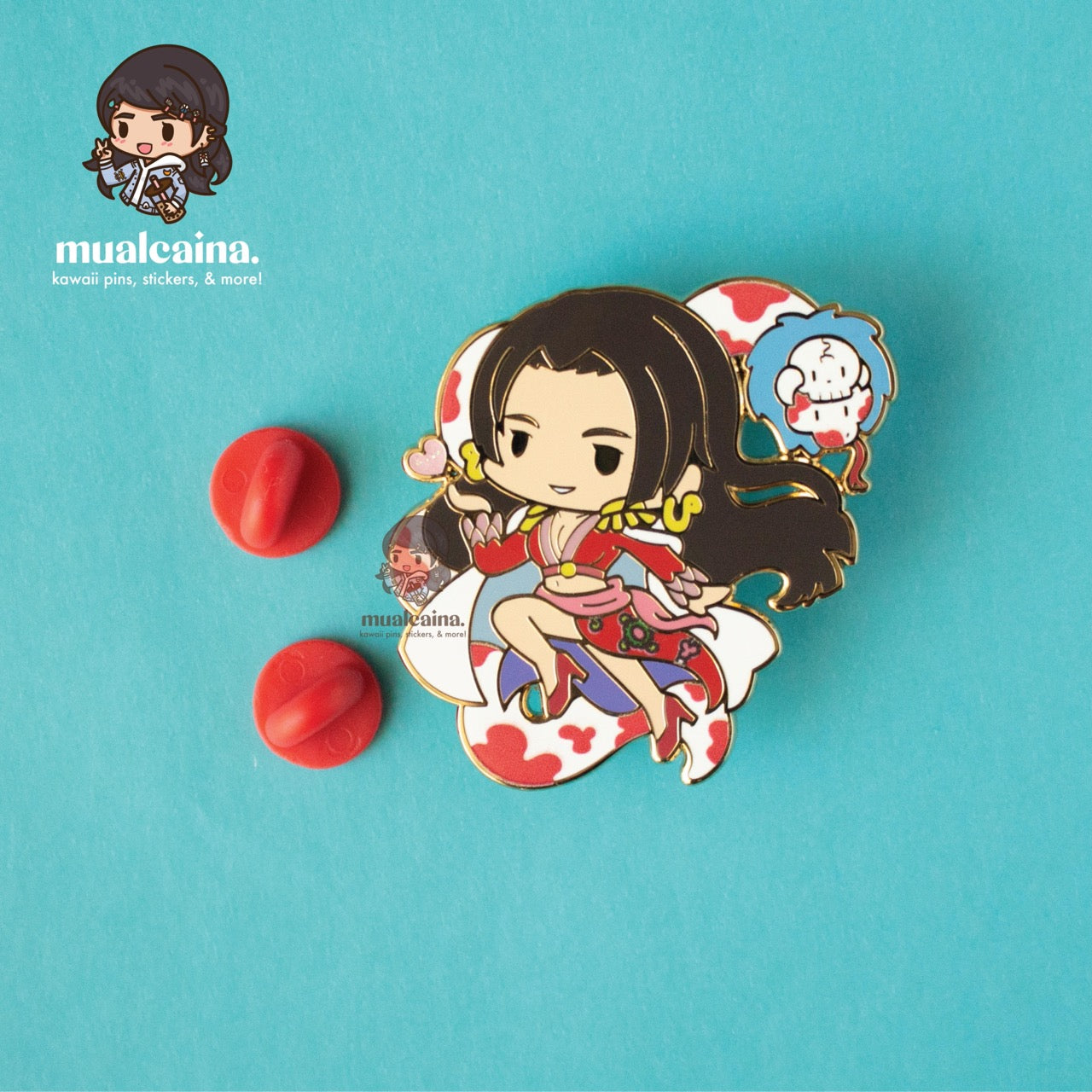 Anime Chibi Pirates Enamel Pins V2